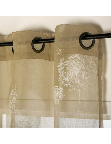 Rideau voilage Valencia beige