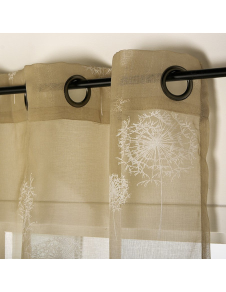 Rideau voilage Valencia beige