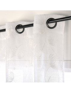 Rideau voilage Albizia blanc 2