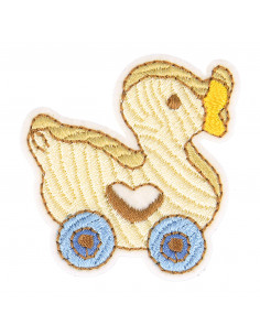 Ecusson thermocollant Jouet canard