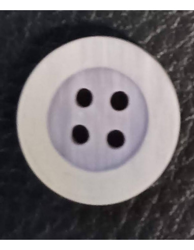 Bouton 4 trous, Ø 18 mm, violet