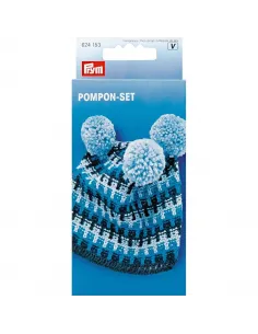 Set à pompons Prym, 3 à 9 cm, plastique | Zephyr Tissus
