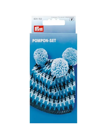 Set à pompons Prym, 3 à 9 cm, plastique | Zephyr Tissus