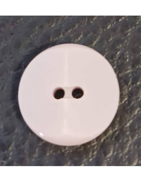 Bouton 2 trous, Ø 14 mm, violet