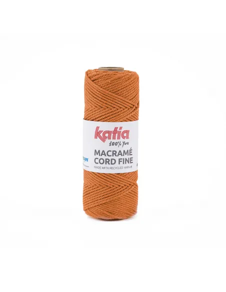 Corde Macramé, Katia Macramé Cord, Coloris au choix, 5 mm, Coton recyclé