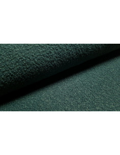 Lainage bouclette, vert émeraude