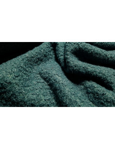 Lainage bouclette, vert émeraude 2