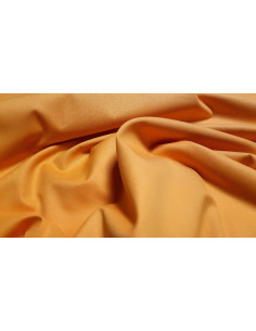 Popeline de coton unie, orange 2