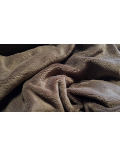 Polaire Doudou, marron chocolat 2