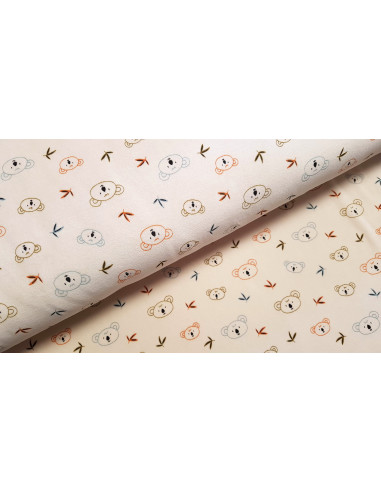 Velours nicky, oursons