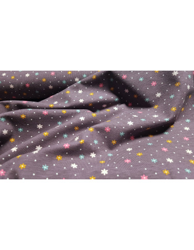 Jersey de coton petites fleurs