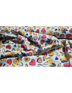 Jersey de coton, minions in love 2