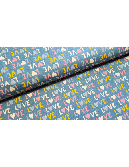 Jersey de coton, love