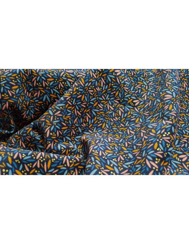 Velours milleraies, petits motifs