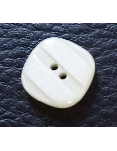 Bouton 2 trous, Ø 12 mm, vert