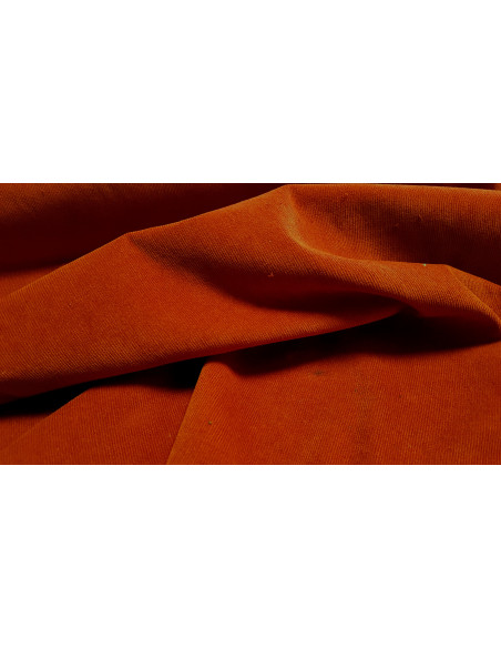 Velours milleraies, cuivre