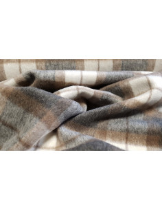 Lainage carreaux, brossé 2