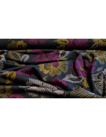Jersey viscose fleurs