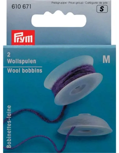 Bobinettes-laine Prym taille M, lot de 2 | Zephyr Tissus