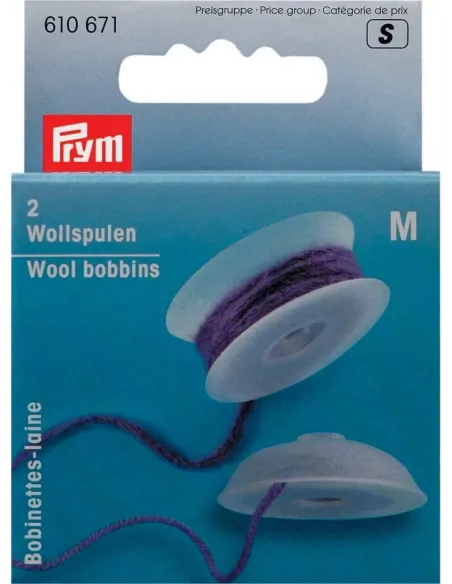 Bobinettes-laine Prym taille M, lot de 2 | Zephyr Tissus