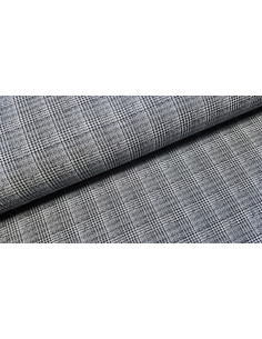 Jersey prince de Galles, noir lurex 2