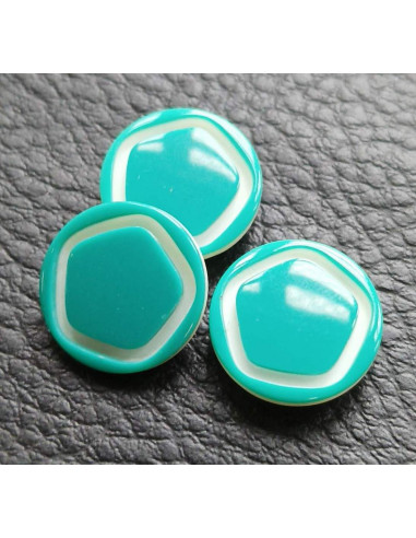 Bouton à queue, Ø 13 mm, vert