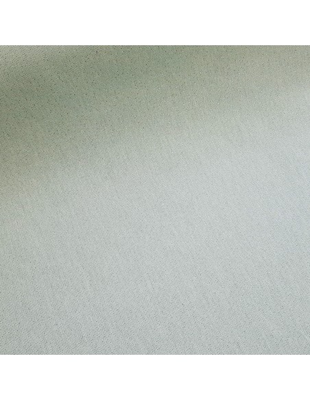 Tissu, Demi-natté Aspect Lin Lurex, Vert Tendre, Laize 140 cm, Coton Polyester Métal 200g/m²