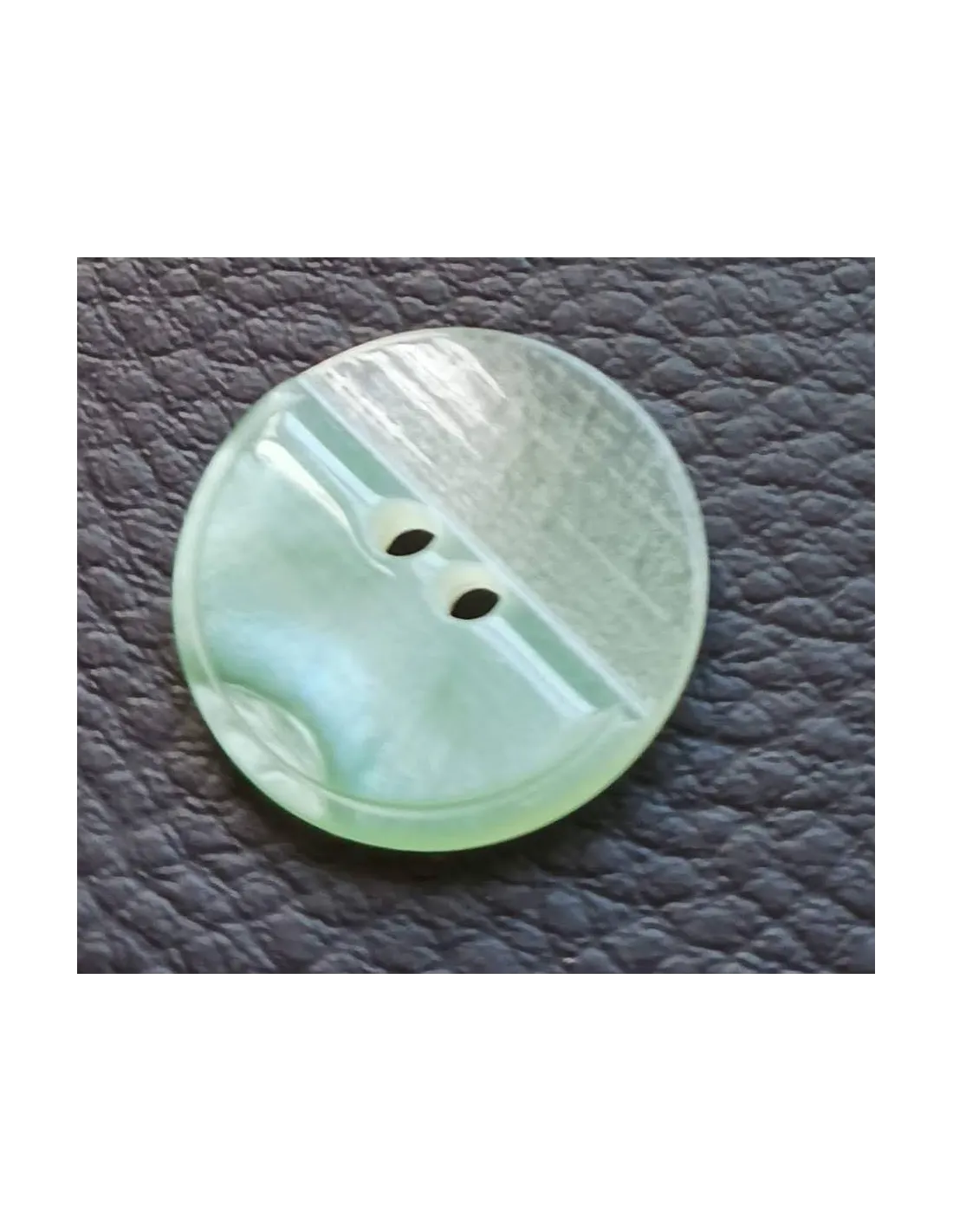 6 Gros Boutons Vintage Verts Scintillants - Lot De Boutons Anciens, 2,8 Cm, Idéal Customisation