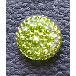 Bouton à queue, Ø 15 mm, vert