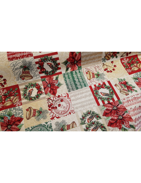 Jacquard gobelin noël