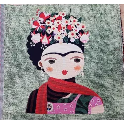 Panneau gobelin Frida geisha