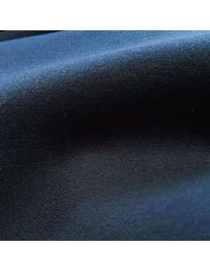 Tissu, Crêpe Uni, Bleu Marine, Laize 150 cm, 100% Polyester 2