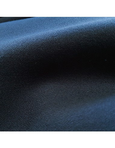 Tissu, Crêpe Uni, Bleu Marine, Laize 150 cm, 100% Polyester