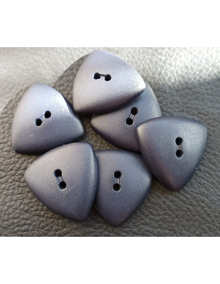 Bouton 2 trous, Ø 29 mm, bleu