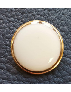 Bouton à queue, Ø 19 mm, beige