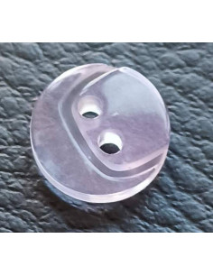 Bouton 2 trous, Ø 12 mm, violet