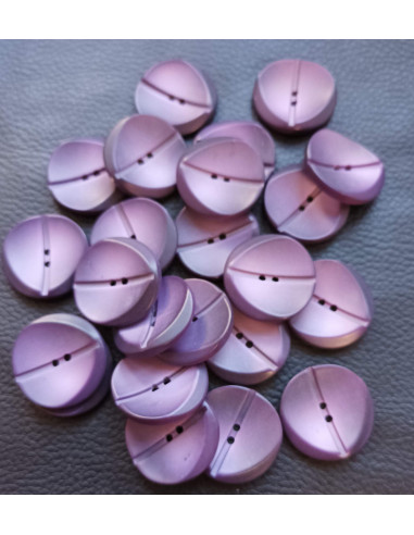 Bouton 2 trous, Ø 29 mm, violet