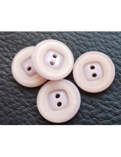 Bouton 2 trous, Ø 14 mm, violet 2