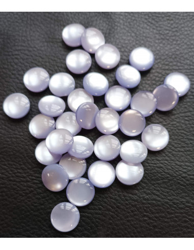 Bouton 4 trous, Ø 14 mm, violet