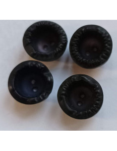 Bouton 2 trous, Ø 12 mm, violet 2