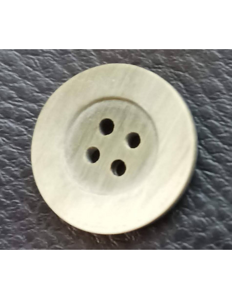 Bouton 4 trous, Ø 21 mm, vert