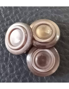 Bouton  à queue, Ø 11 mm, marron 2