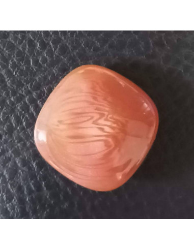 Bouton tunnel, Ø 19 mm, rose