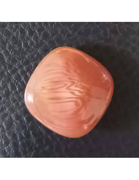 Bouton tunnel, Ø 19 mm, rose