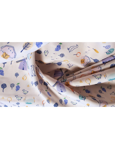 Popeline de coton, A la ferme