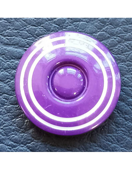 Bouton à queue, Ø 21 mm, violet
