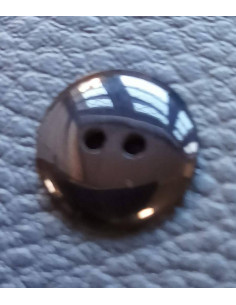 Bouton 2 trous, Ø 14 mm, violet