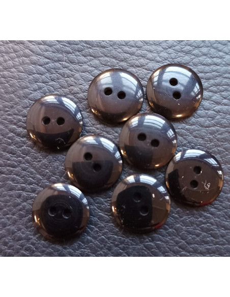 Bouton 2 trous, Ø 14 mm, violet