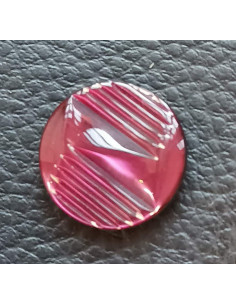 Bouton tunnel, Ø 17 mm, violet