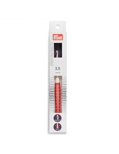 Crochet ergonomique Prym, 16 cm, Ø 3,5 mm | Zephyr Tissus